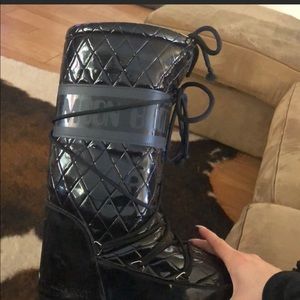 Moon boots black